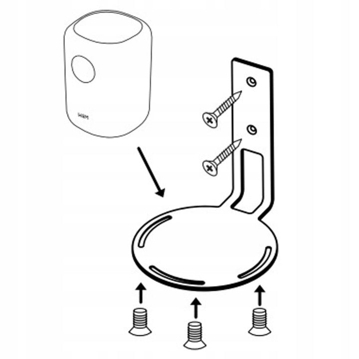 WIIM BRACKET WW-01 WALL MOUNT FOR SPEAKER WIIM SOUND LITE WHITE Manufacturer code WIIM-WW-01-WHT