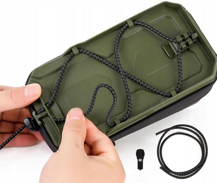 WILDMAN Bicycle Frame Pouch Phone Case Holder 1L Waterproof Hard Model GX220X