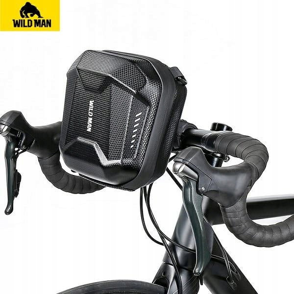 WILDMAN Bicycle case/handle E18 3L frame pouch black/black Product weight with unit packaging 0.15 kg