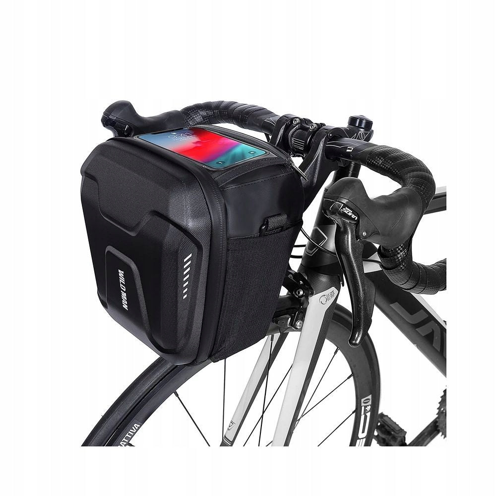 WILDMAN bicycle handlebar pouch with lock GS9 3L black