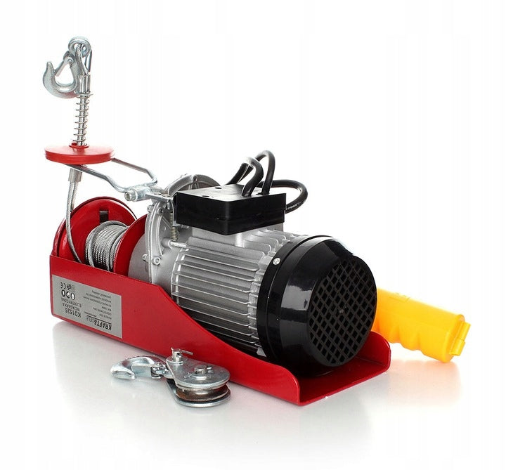 WINCH electric rope winch 800kg 230V BLOCKS Manufacturer code DD1760LBS21FT