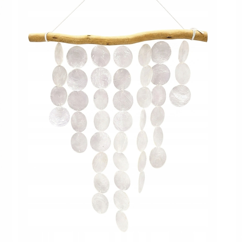 WIND BELL shells BOHO wall decoration 40x46 cm