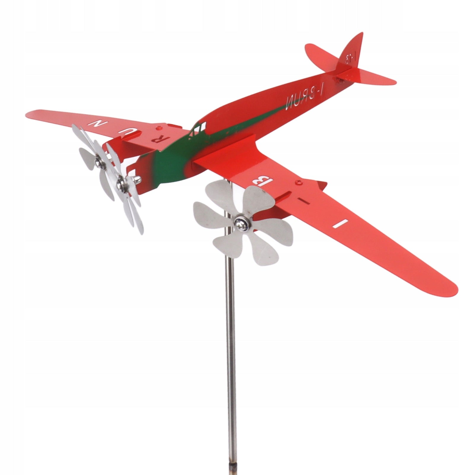 WIND DIRECTION INDICATOR METAL FOR GARDEN MODEL AIRCRAFT MULTIFUNCTIONAL Product height 581 cm