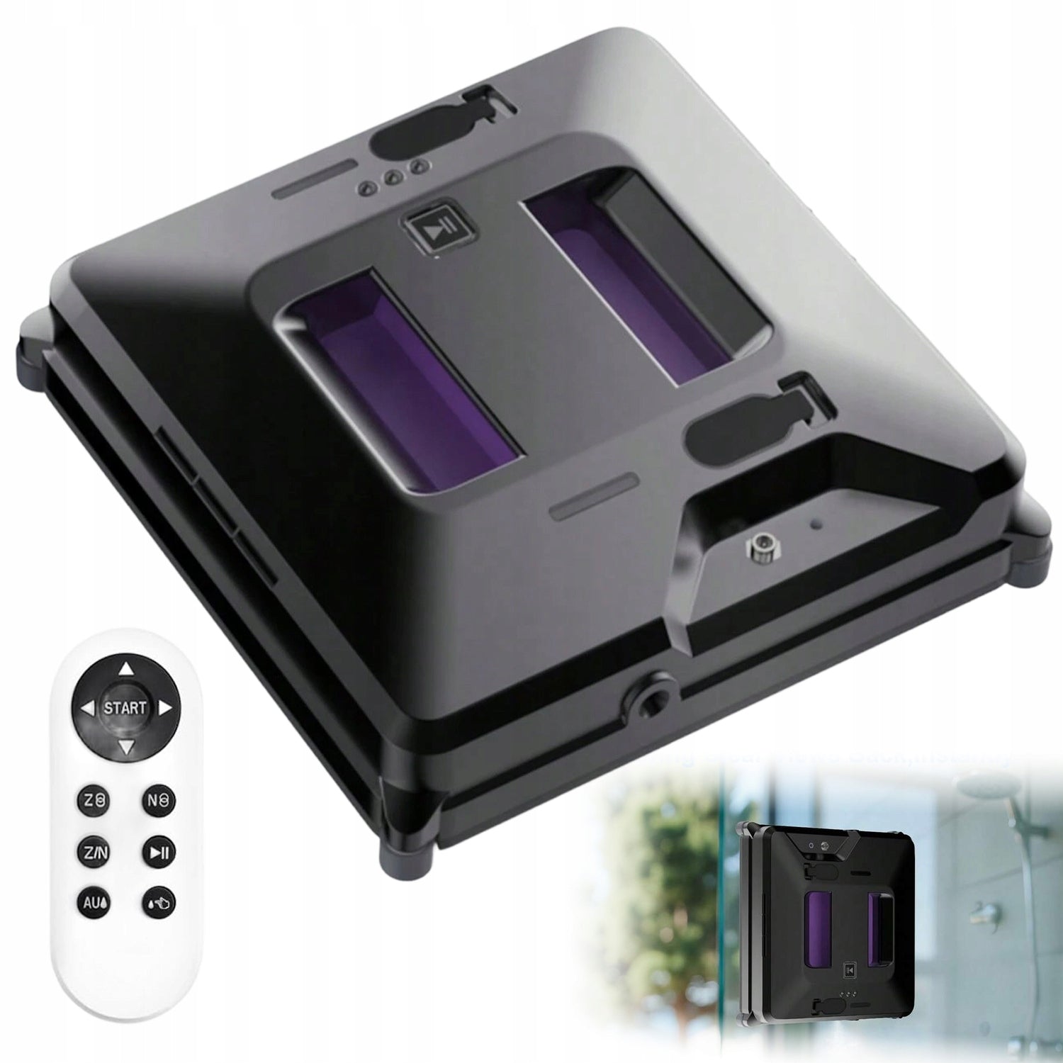 WINDOW CLEANING ROBOT 3000PA 72W 3 MODES 18 MICRON EDGE SENSOR