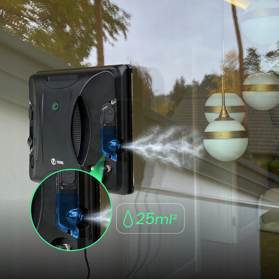 WINDOW CLEANING ROBOT ISAJ V1 + REMOTE CONTROL + WI-FI ACCESSORIES Manufacturer code ISAJ V1