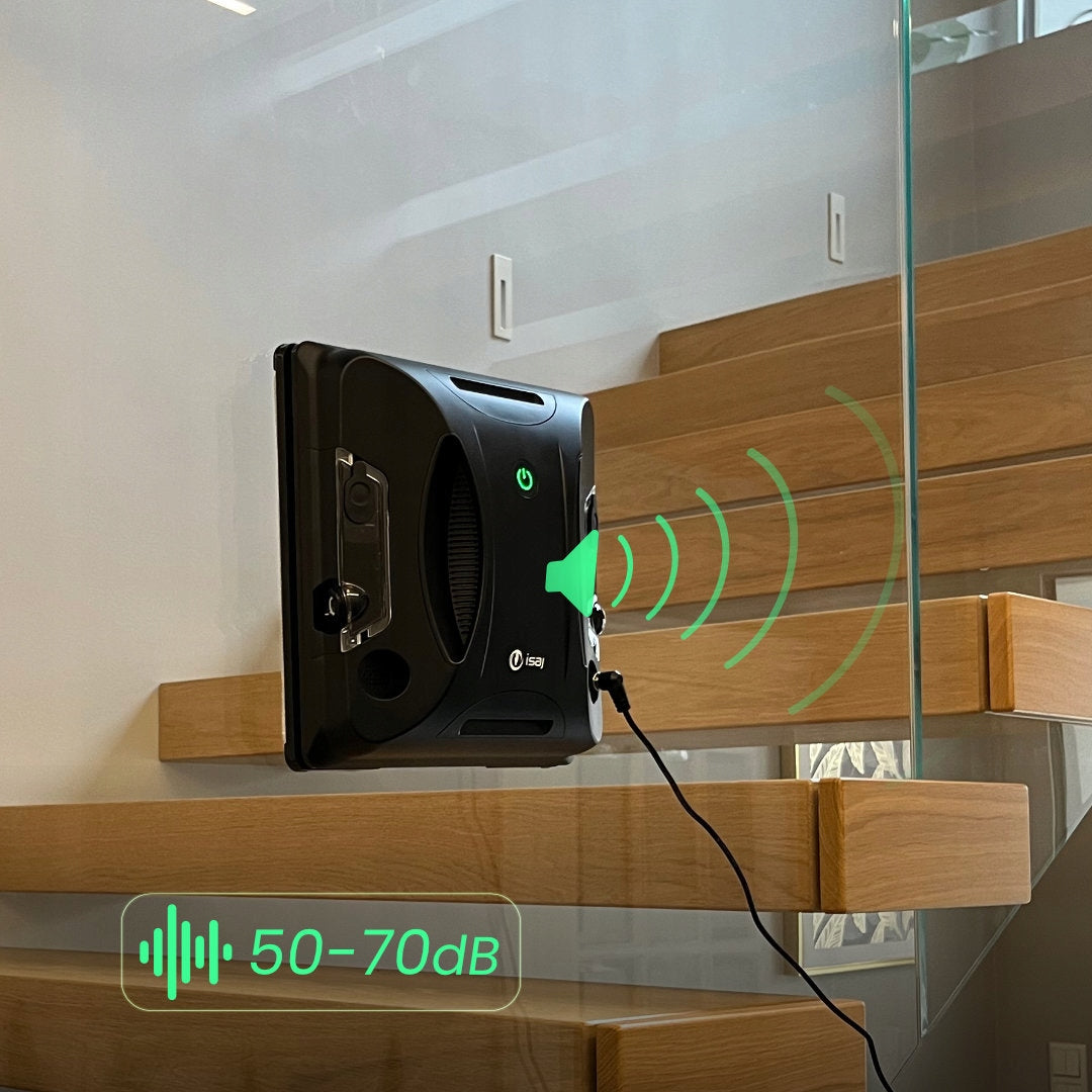 WINDOW CLEANING ROBOT ISAJ V1 + REMOTE CONTROL + WI-FI ACCESSORIES Packaging status original