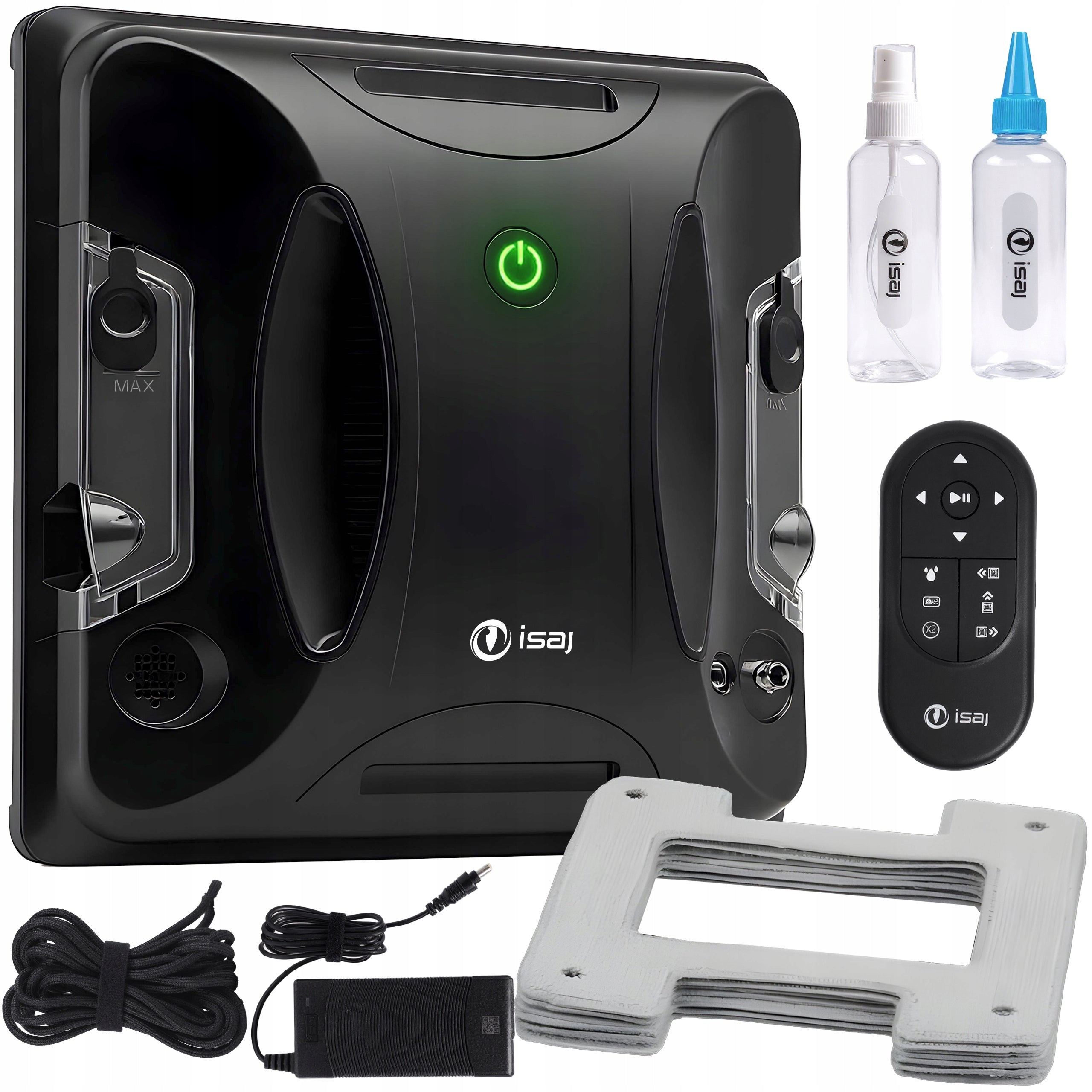 WINDOW CLEANING ROBOT ISAJ V1 + REMOTE CONTROL + WI-FI ACCESSORIES