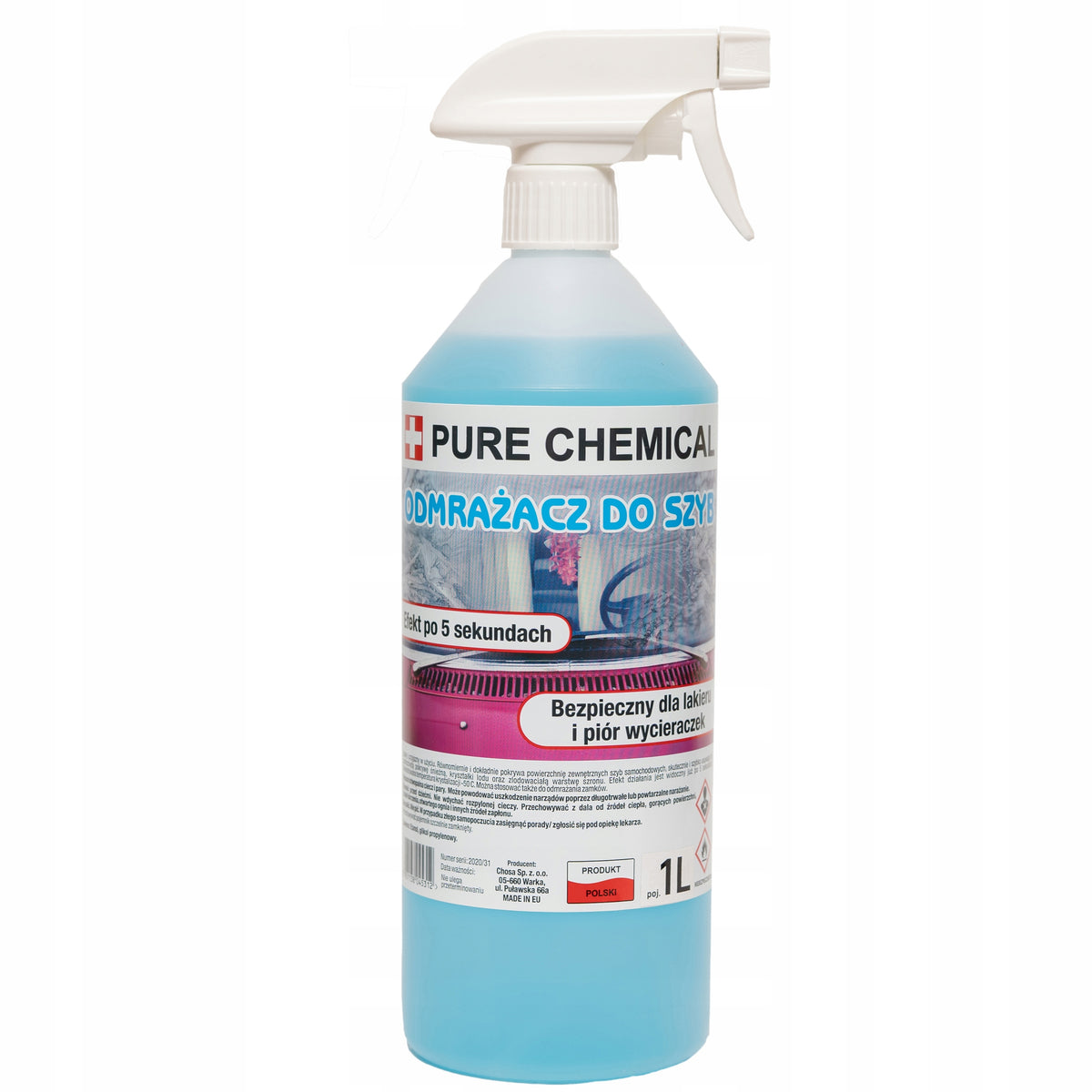 WINDOW DEFROSTER STRONG Pure Chemical -40°C 1L
