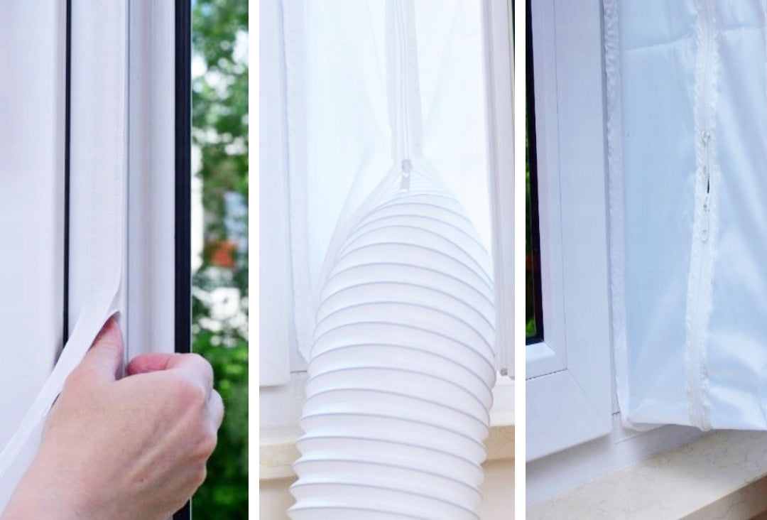 WINDOW SEAL FOR PORTABLE AIR CONDITIONER SLEEVE PIPE WINDOW 330cm Manufacturer code TKG TX 1001