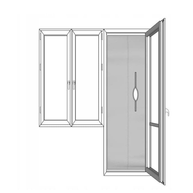 WINDOW SEAL FOR PORTABLE AIR CONDITIONER SLEEVE PIPE WINDOW BALCONY 208cm Manufacturer code TKG TX 1000