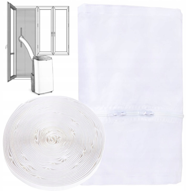 WINDOW SEAL FOR PORTABLE AIR CONDITIONER SLEEVE PIPE WINDOW BALCONY 208cm