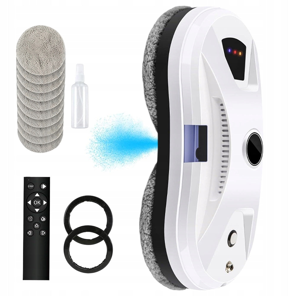 WINDOW WASHING ROBOT 5600PA SUCTION ULTRASOUND AUTOMATIC MOISTURE