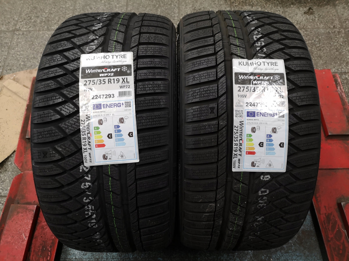 WINTER 275/35/19 275/35R19 100V XL FR KUMHO WINTERCRAFT WP72 2022r Season winter