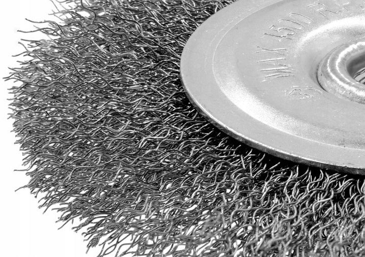 WIRE BRUSH 125mm DISC FOR GRINDER M14 FOR CORRUGATED GRINDER Packaging status original