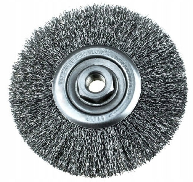 WIRE BRUSH 125mm DISC FOR GRINDER M14 FOR CORRUGATED GRINDER