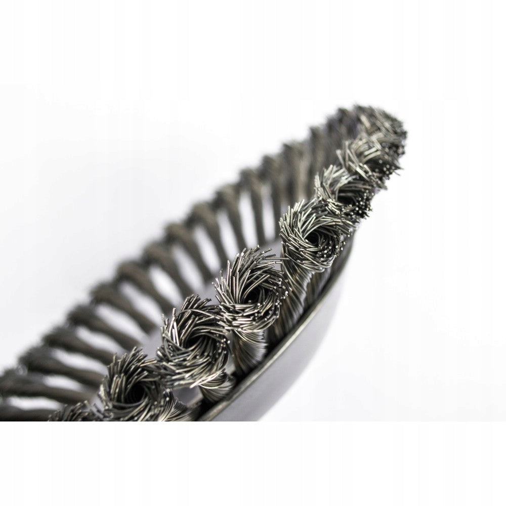 WIRE BRUSH FOR COMBUSTION SCYTHE HEAD 200mm TWISTED DISC BRAIDED Manufacturer code ONDRAGON 000124