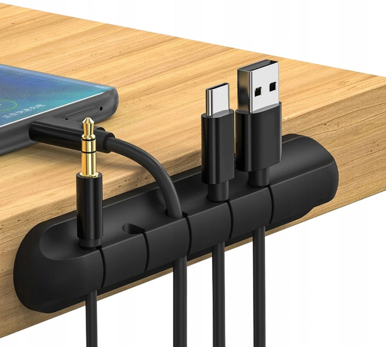 WIRE CABLE ORGANIZER FOR DESK