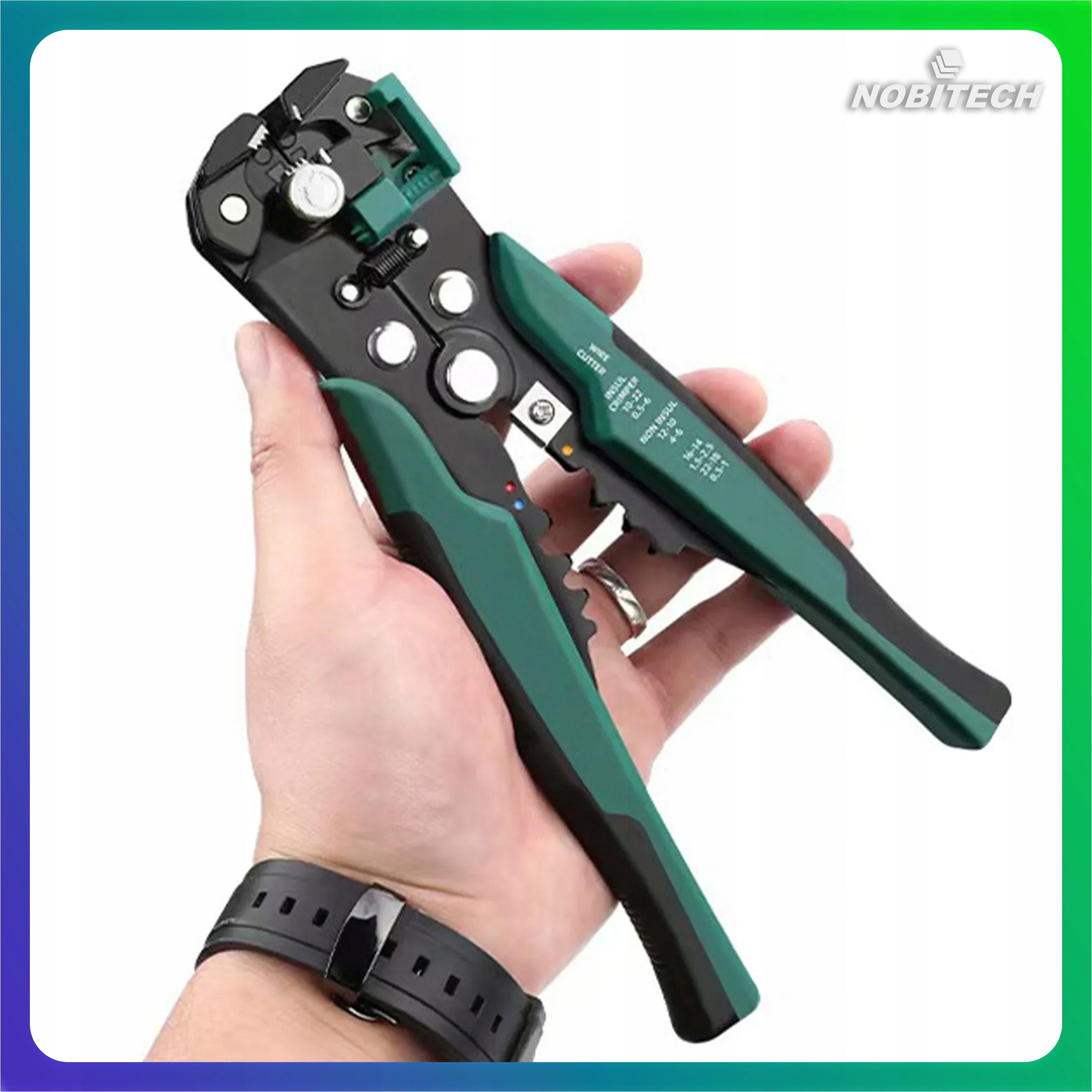 WIRE CUTTING INSULATION PULLING PLIERS AUTOMATIC CUTTING 0,2-6MM EAN (GTIN) 5905440001356