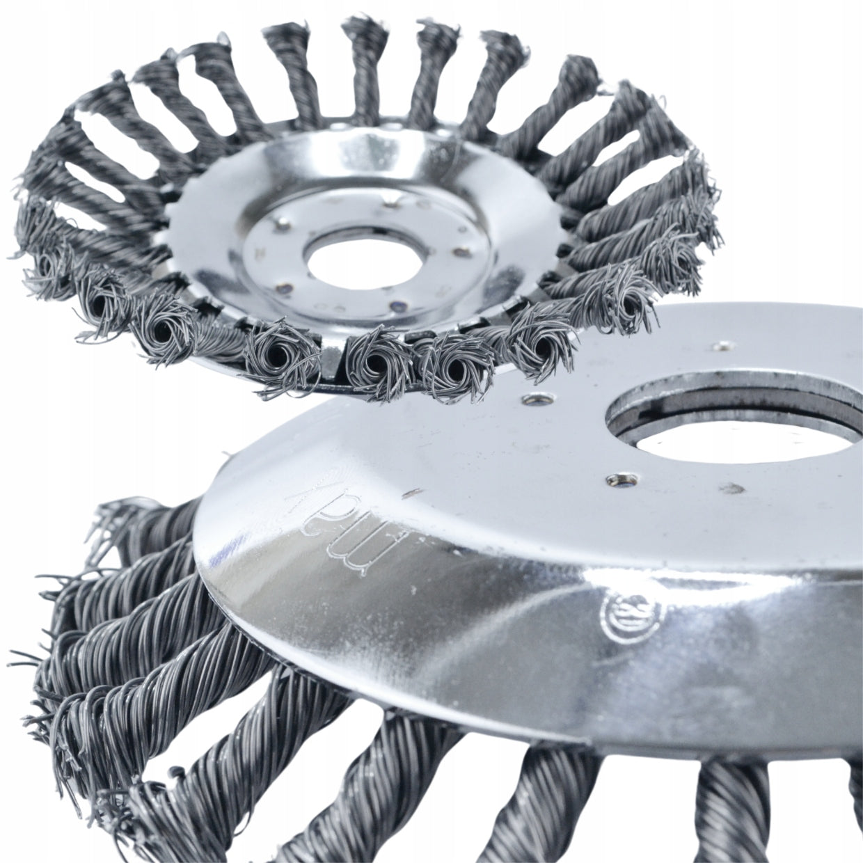 WIRE DISC WIRE BRUSH FOR COMBUSTION SCYTHE WEEDS FOR CUBE BLACK Kind wire