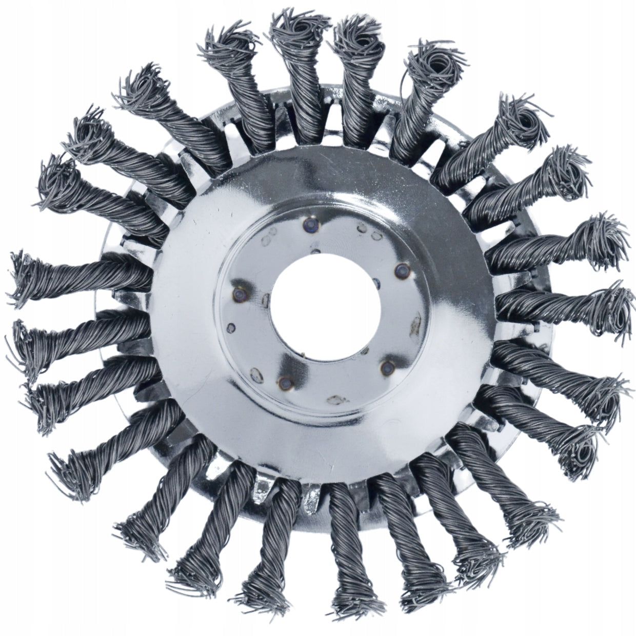 WIRE DISC WIRE BRUSH FOR COMBUSTION SCYTHE WEEDS FOR CUBE BLACK Manufacturer code 53091