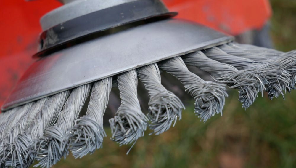 WIRE DISC WIRE BRUSH FOR WEED SCYTHE Kind wire