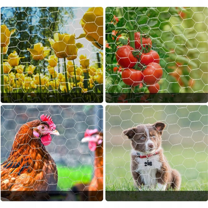 WIRE FOR RABBITS, WIRE FOR CHICKENS AND HARES, WIRE MESH, WIRE GRILLE Manufacturer code Ocynkowana siatka metalowa