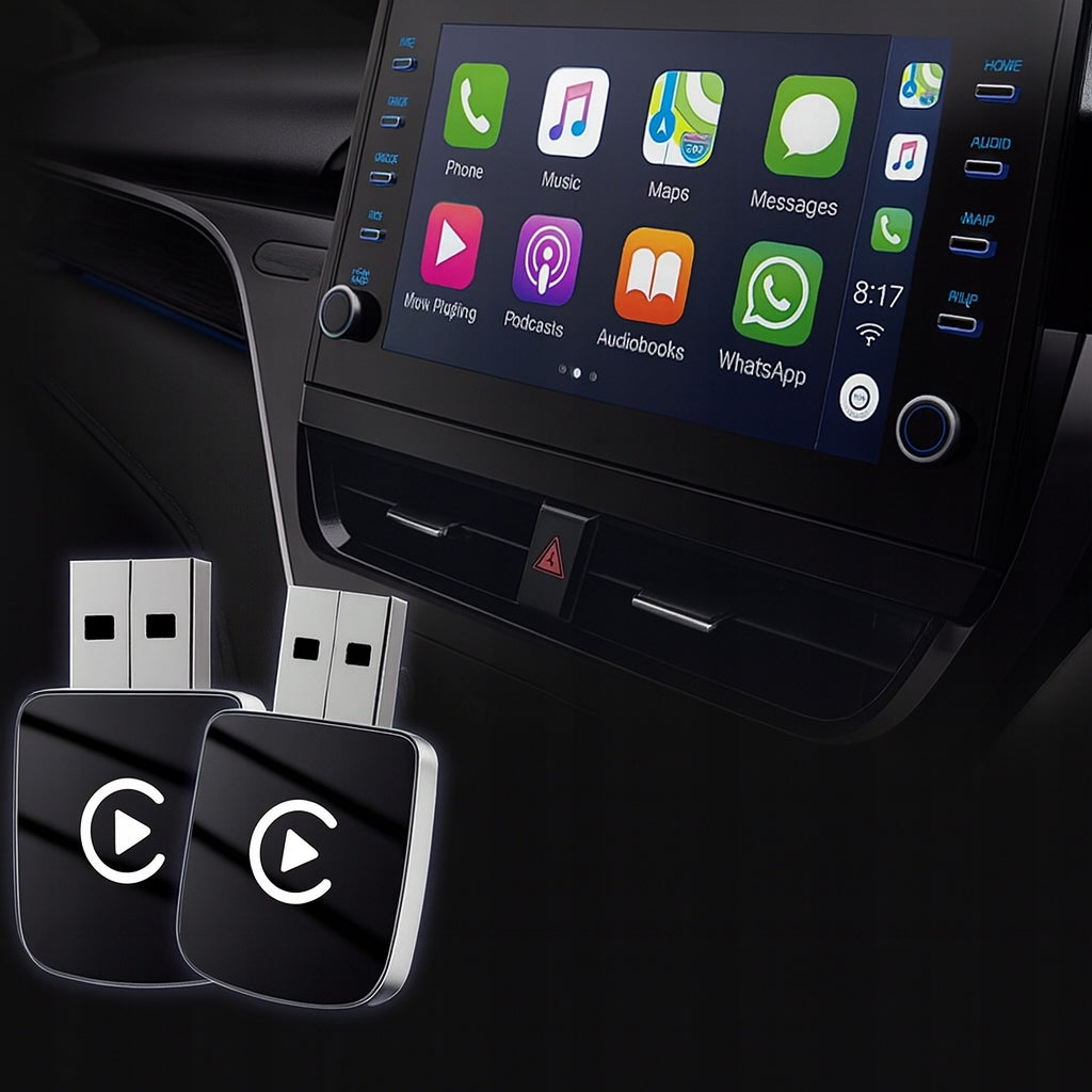 WIRELESS ADAPTER ANDROID AUTO CARPLAY 2IN1 IPHONE USB USB-C Manufacturer code BEZPRZEWODOWY CARPLAY