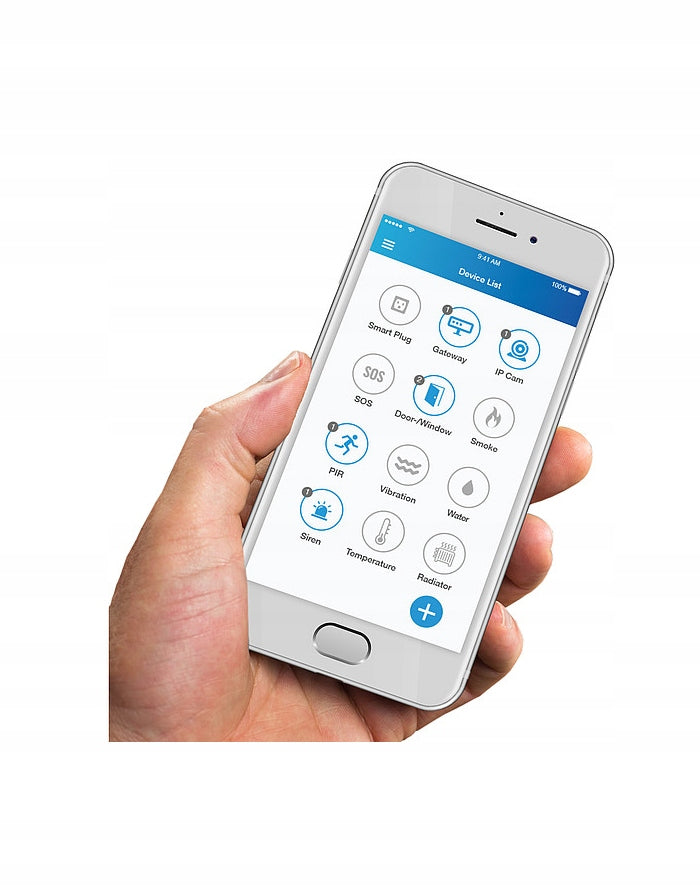 WIRELESS ALARM KIT OLYMPIA 6007 WLAN GSM AND SMART HOME FUNCTIONS Packaging status original