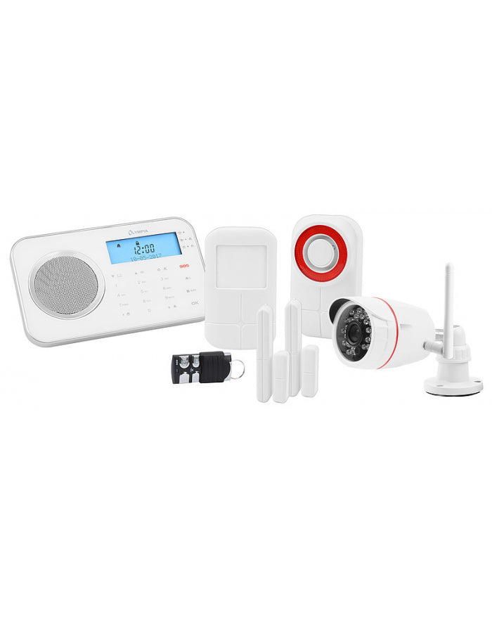 WIRELESS ALARM KIT OLYMPIA 6007 WLAN GSM AND SMART HOME FUNCTIONS