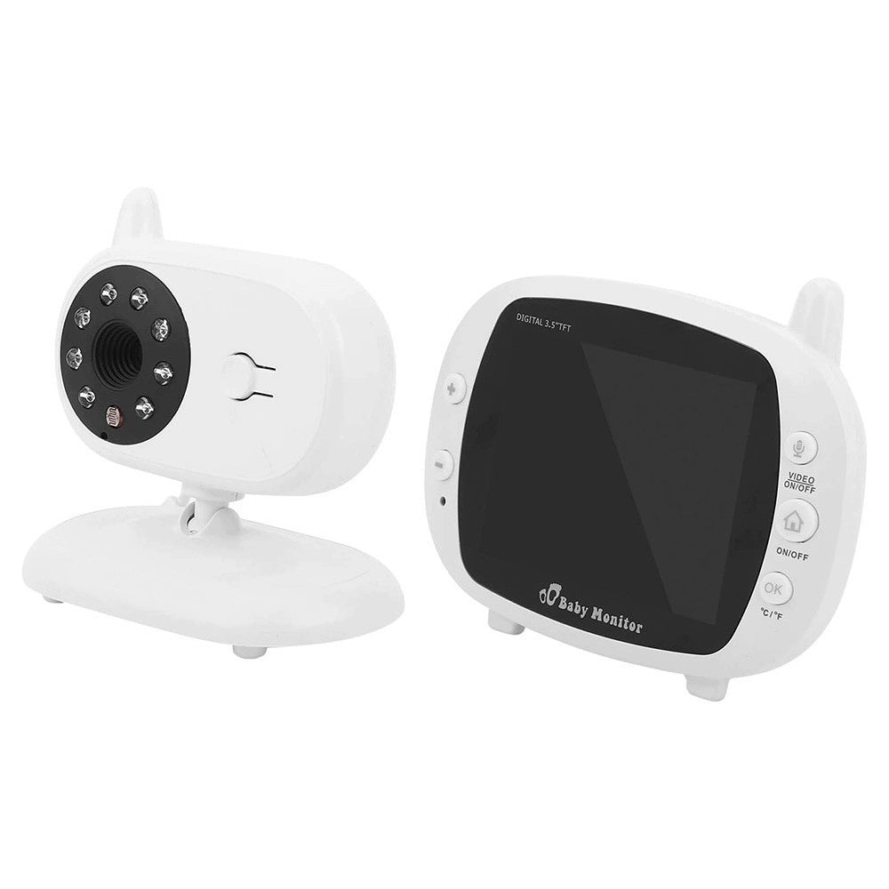 WIRELESS BABY MONITOR WITH CAMERA AND 3,5" MONITOR Packaging status original