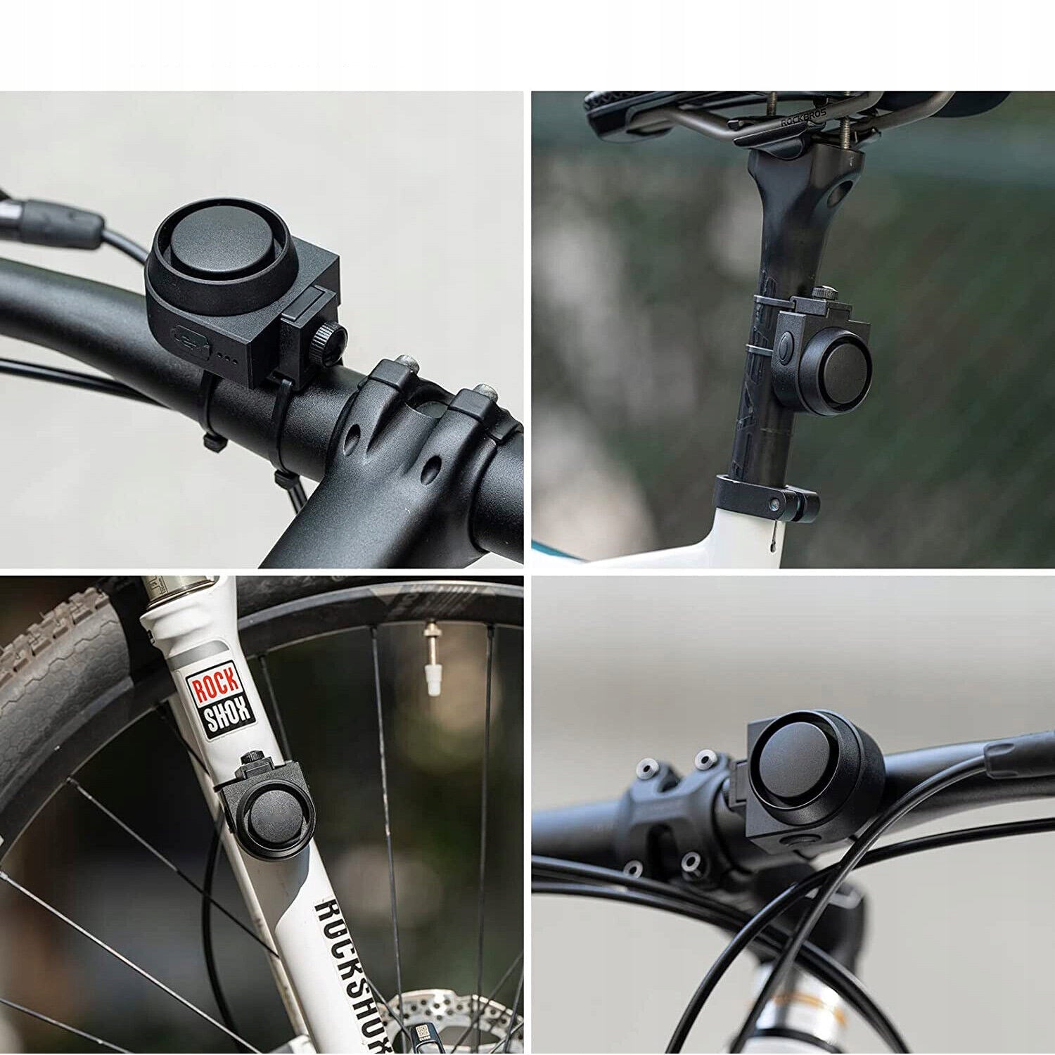 WIRELESS BICYCLE ALARM LOCK, ANTI-BURGLARY ALARM FOR BICYCLE Manufacturer code Alarm rowerowy