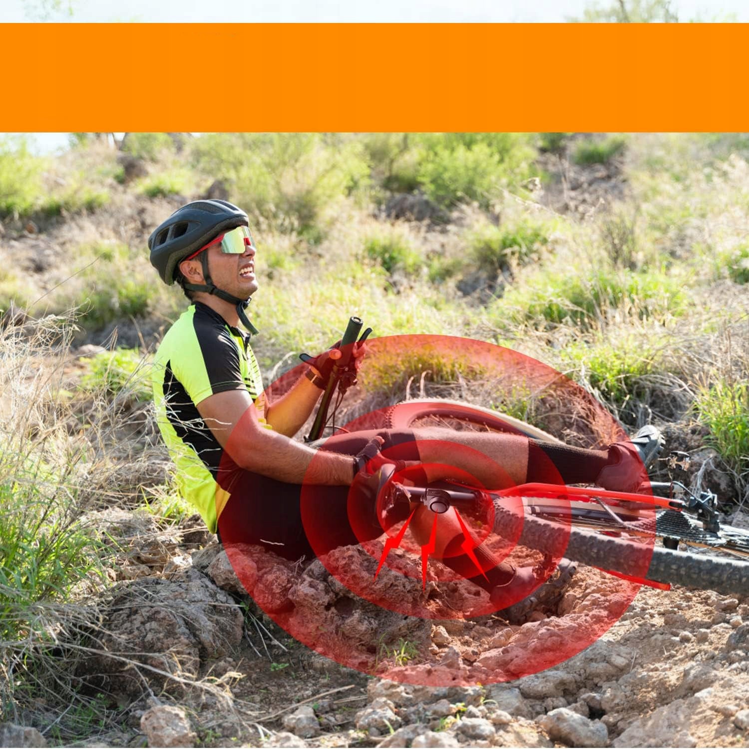WIRELESS BICYCLE ALARM LOCK, ANTI-BURGLARY ALARM FOR BICYCLE Mounting location seat post