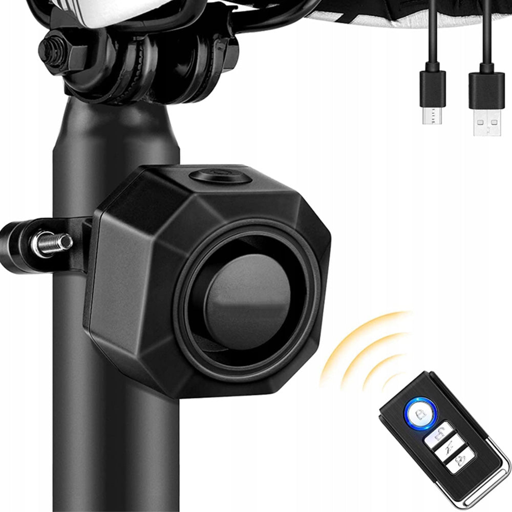 WIRELESS BICYCLE ANTI-THEFT SYSTEM, WATERPROOF VIBRATION ALARM Kind alarm