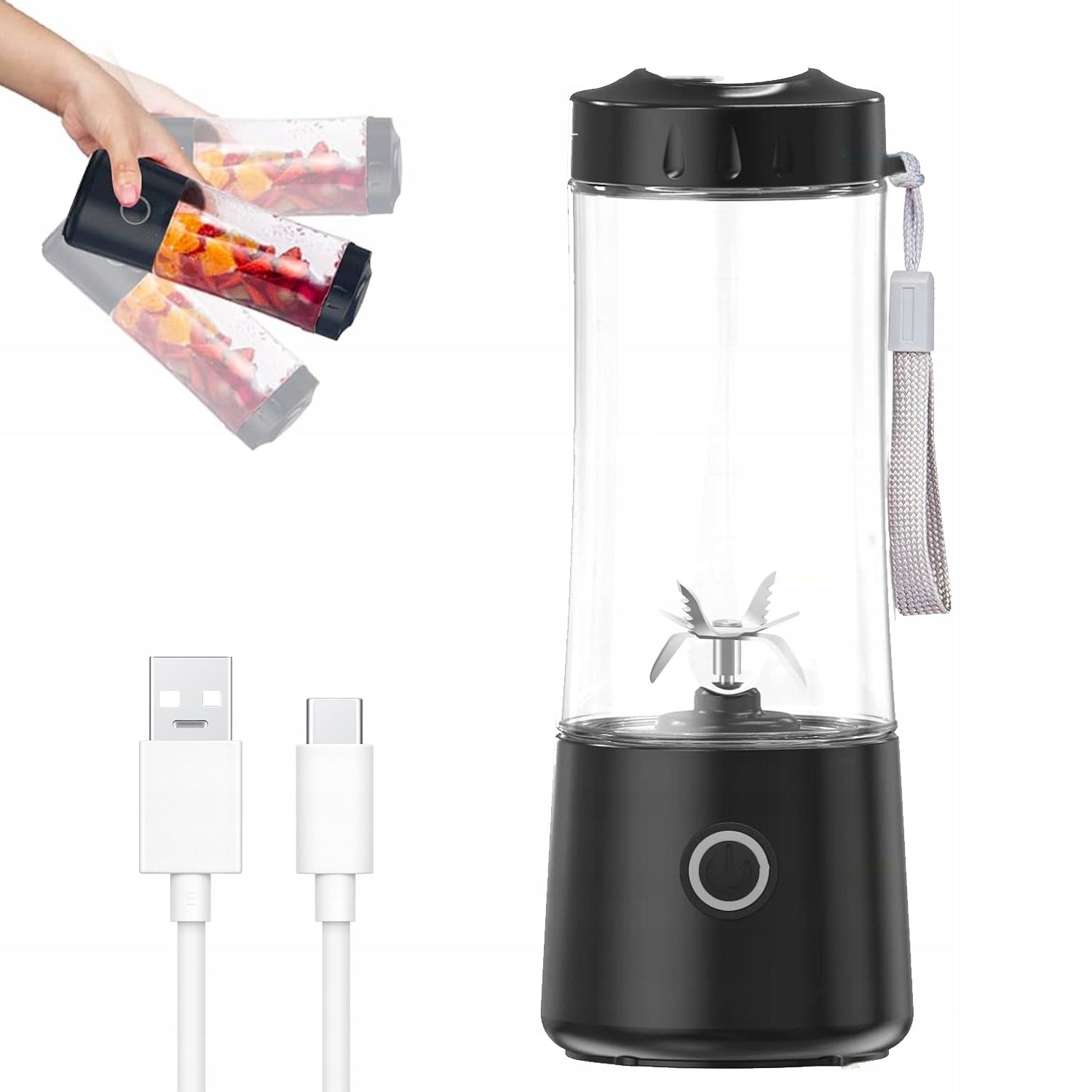 WIRELESS BLENDER PORTABLE COMPACT 400ml