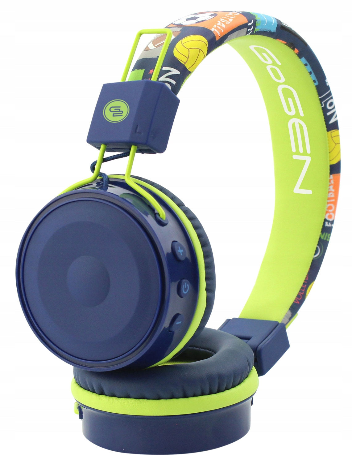 WIRELESS BLUETOOTH ON-EAR HEADPHONES FOR CHILDREN BLUE GOGEN Manufacturer code GOGHBTM32BL