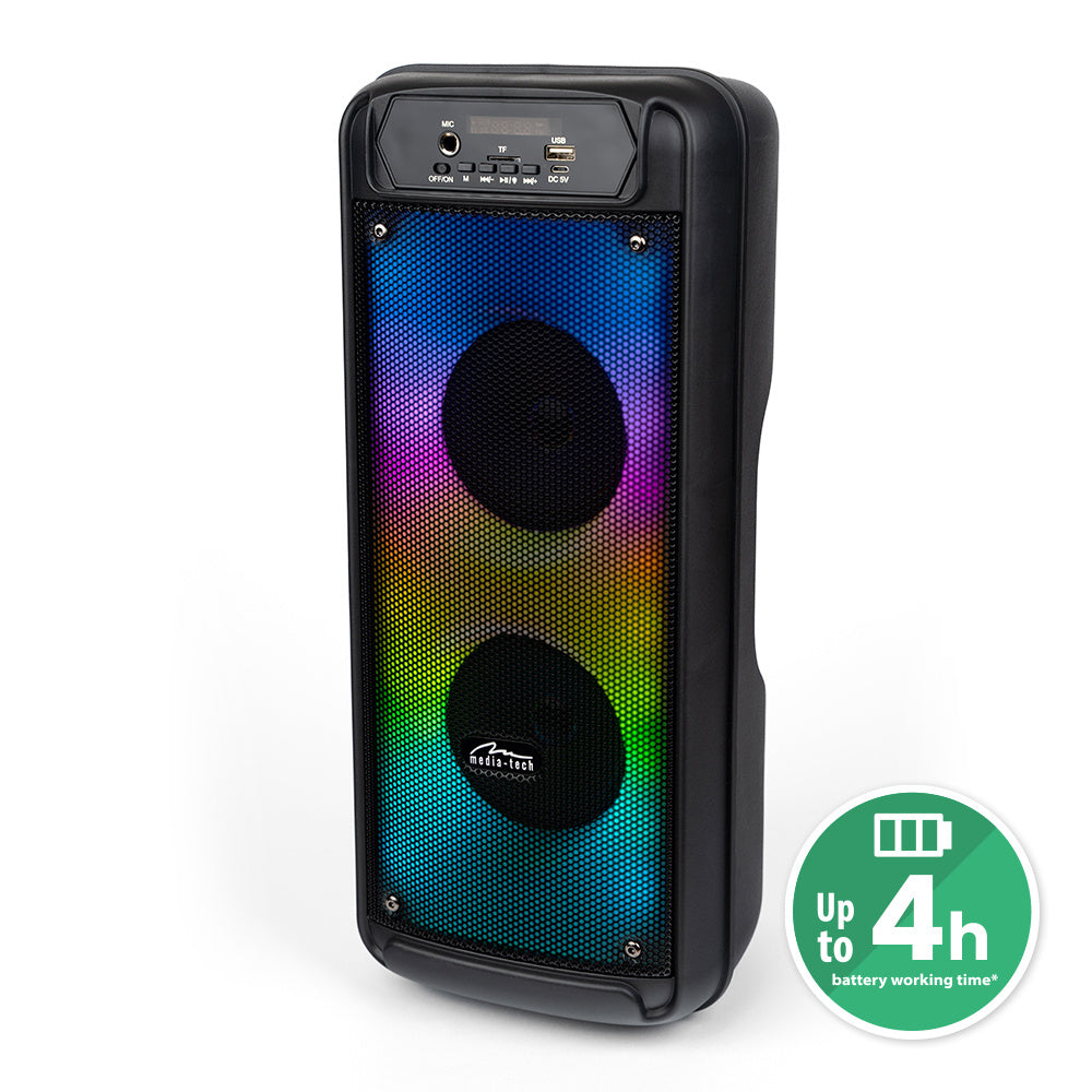 WIRELESS BLUETOOTH SPEAKER Mobile Column 600W RGB/FLAME RADIO MP3 EAN (GTIN) 5907389395381