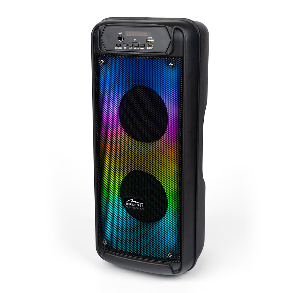 WIRELESS BLUETOOTH SPEAKER Mobile Column 600W RGB/FLAME RADIO MP3 Packaging status original
