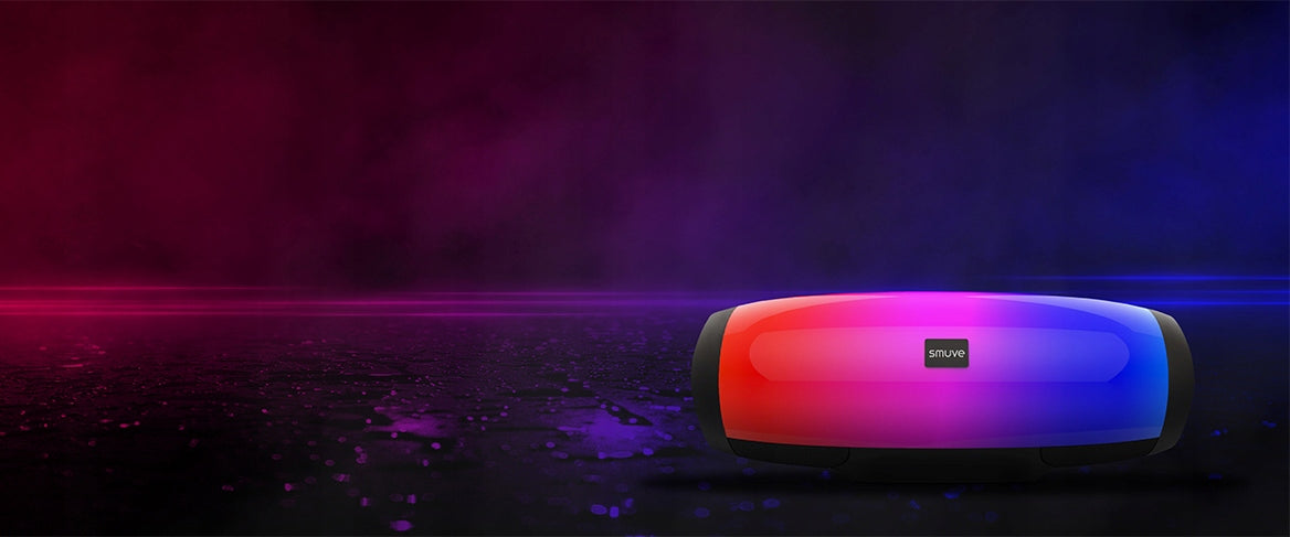 WIRELESS BLUETOOTH SPEAKER SMUVE LED RGB BASS Brand no brand