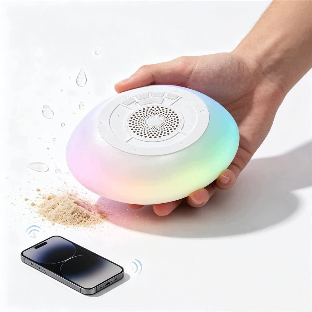 WIRELESS BLUETOOTH SPEAKER WATERPROOF IPX6 FLOATING WHITE