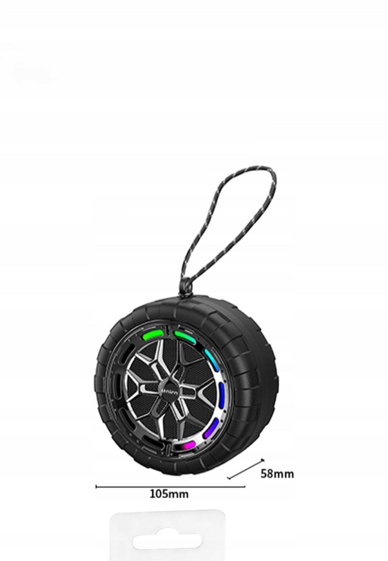 WIRELESS BLUETOOTH SPEAKER WITH BIKE SPEAKER HOLDER Batteries included no