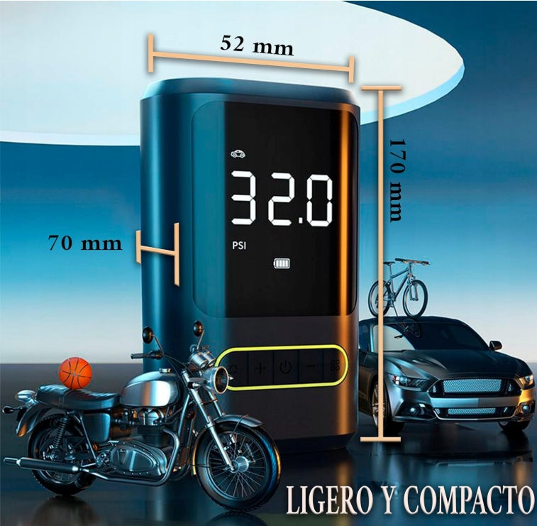 WIRELESS CAR COMPRESSOR 150 PSI LCD PUMP 12V LED POWERBANK Manufacturer code KX2967