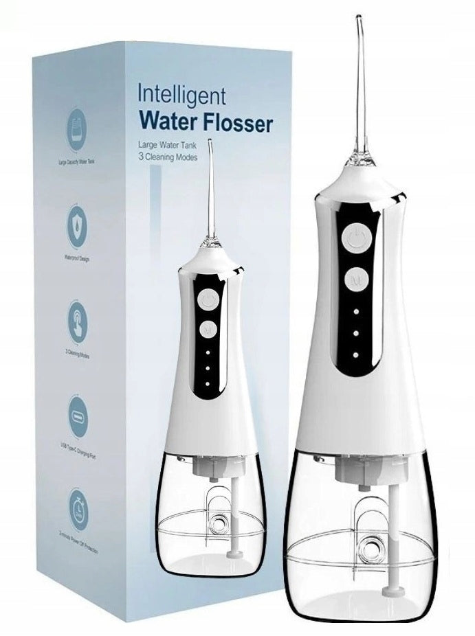 WIRELESS DENTAL IRRIGATOR 300ML TIPS 3 MODES