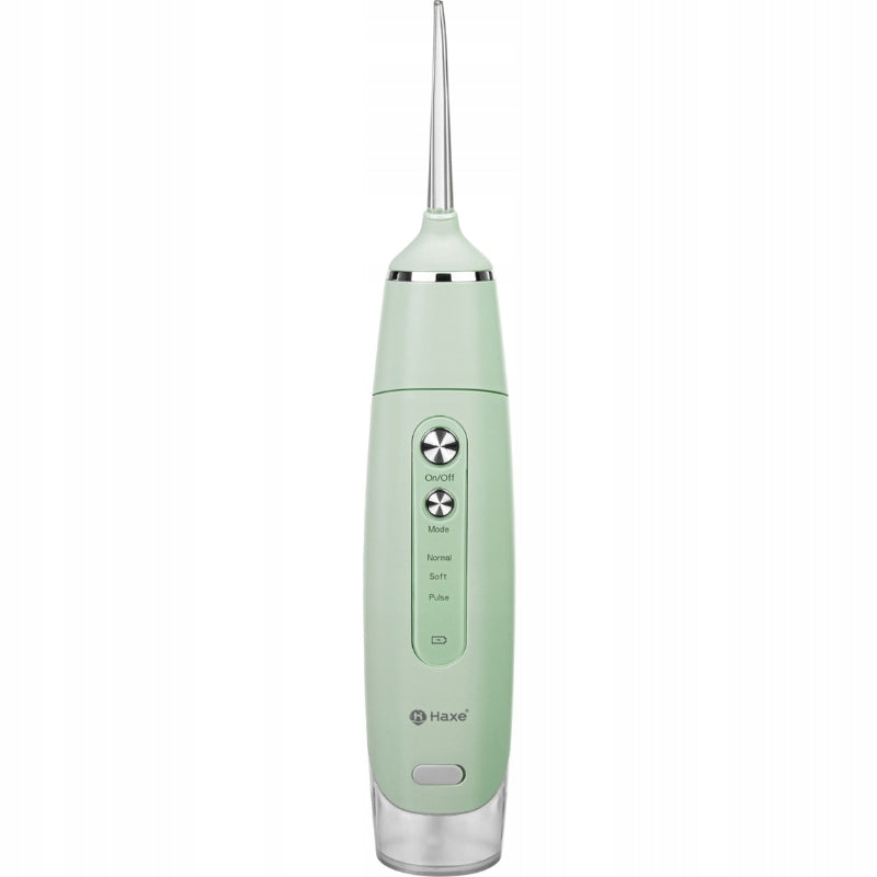 WIRELESS DENTAL IRRIGATOR STRONG 3 MODES 4 NOZZLES 165ML Model W10 Green