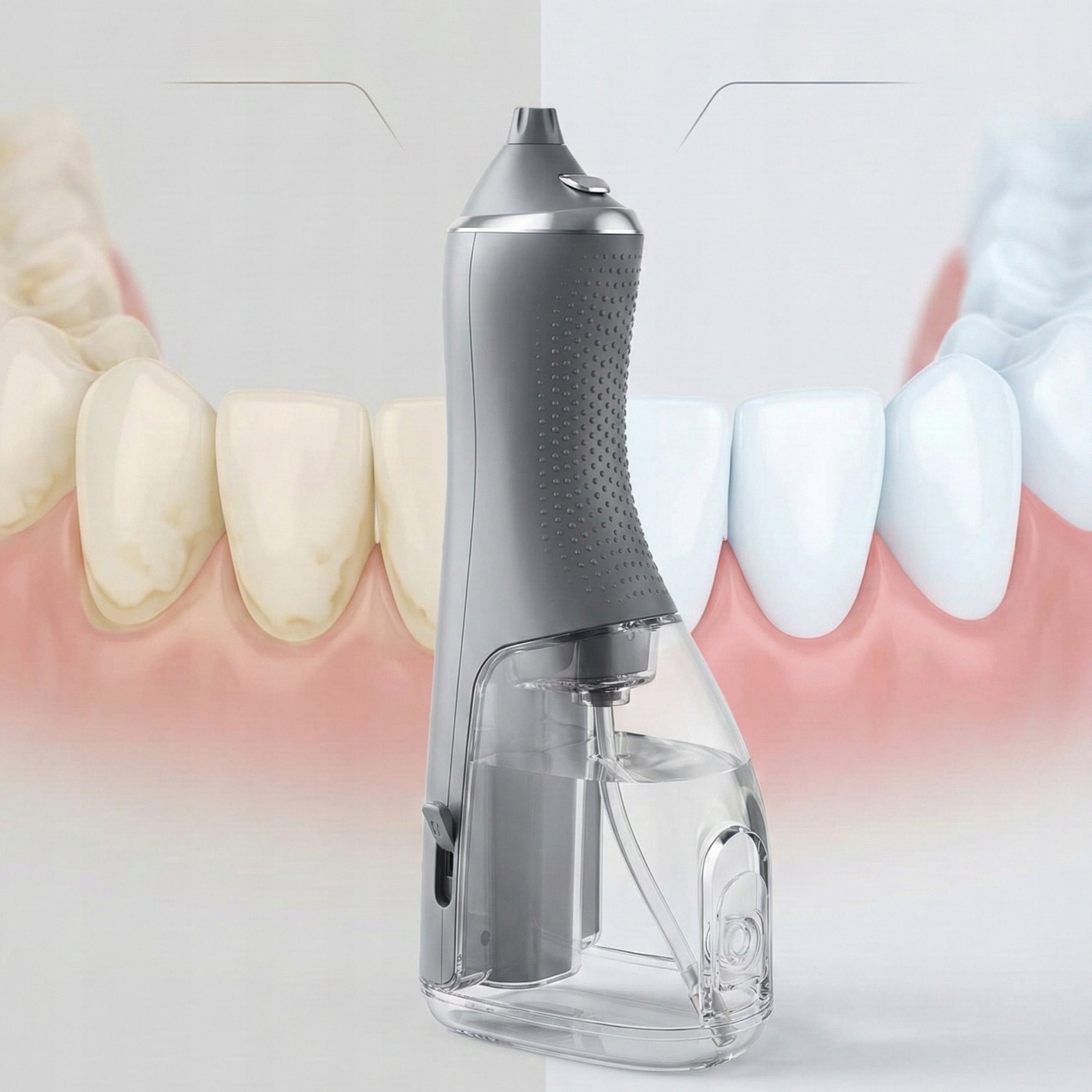 WIRELESS DENTAL IRRIGATOR STRONG 4 NOZZLES 5 MODES GREY Manufacturer code 9793124499515