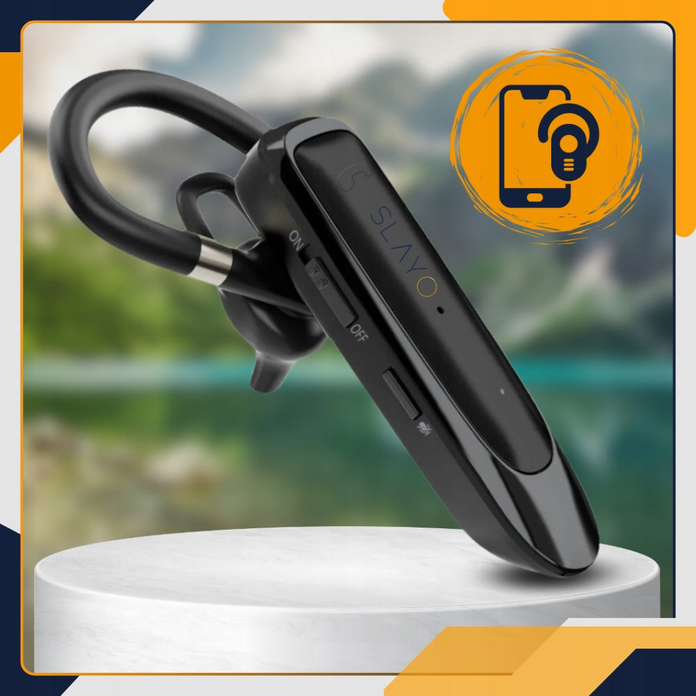 WIRELESS EARBUD FOR CALLS BLUETOOTH MICROPHONE FOR DRIVERS Packaging status original