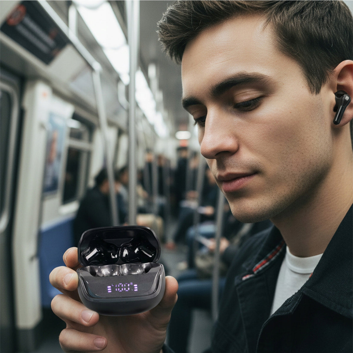 WIRELESS EARBUDS BLUETOOTH EARBUDS 5.4 WATERPROOF Model kojgomkk