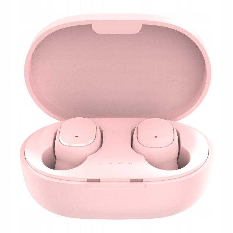 WIRELESS EARBUDS BLUETOOTH PINK A6S TWS