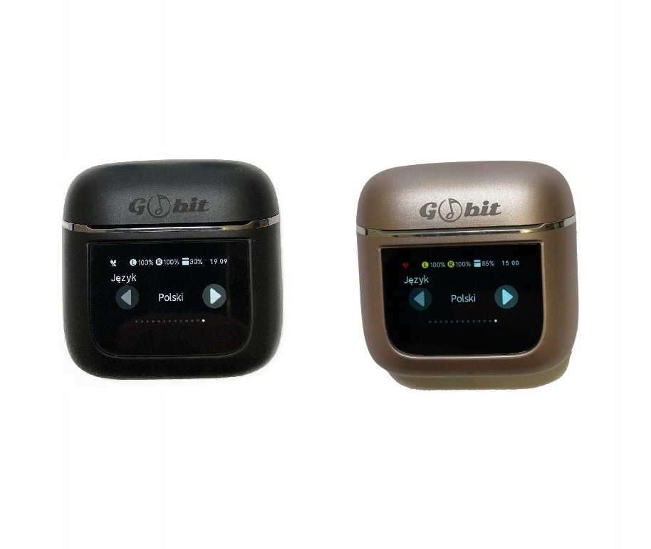 WIRELESS EARBUDS GOBIT TWS TOUCH SCREEN PL MENU Brand no brand