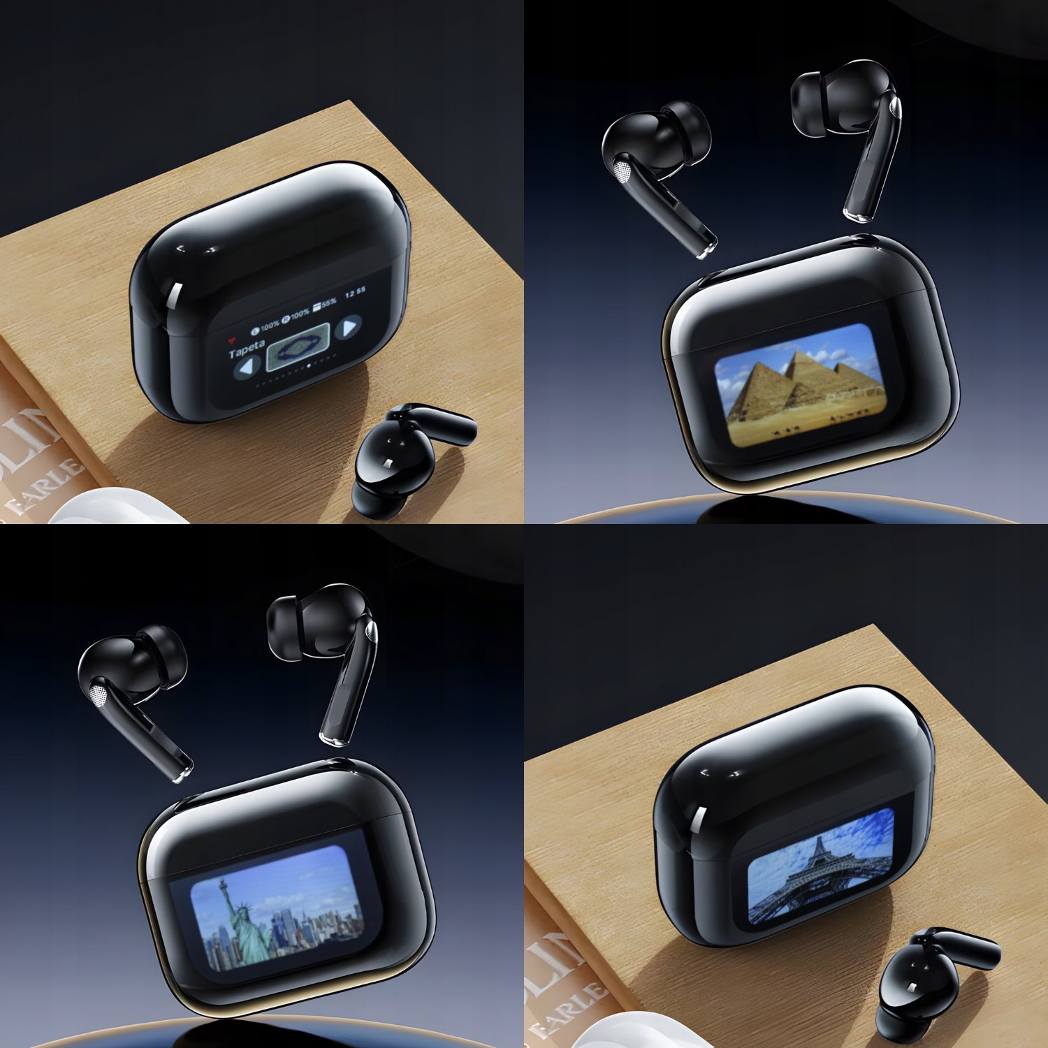 WIRELESS EARBUDS WITH MICROPHONE IN-EAR BLUETOOTH ANC TWS EAN (GTIN) 5904717278774