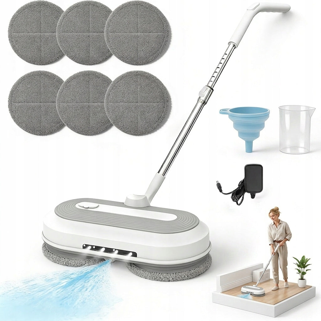 WIRELESS ELECTRIC MOP ROTARY MOP SET WASHER SET